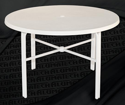 L-42-FU-SQ dining table fiberglass